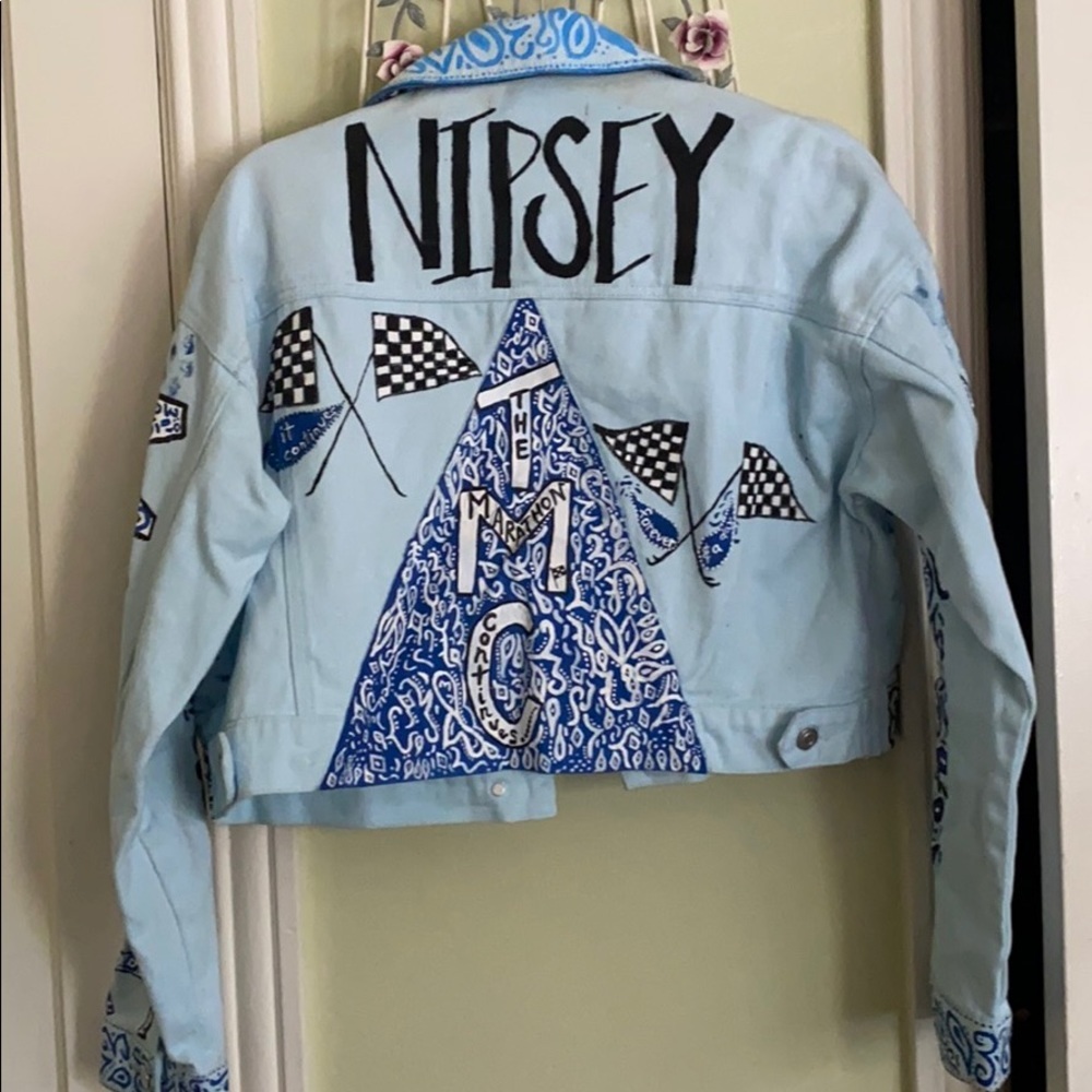 Hand Painted Nipsey Jacket - image 2